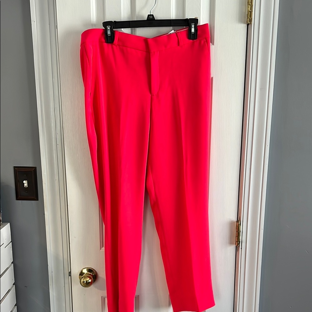 Ladies Banana Republic Avery  Dark Pink Size 8 Pants